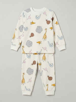 Original baby clothing flat lay