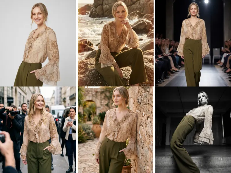 Virtual AI Models for Online Clothing Stores