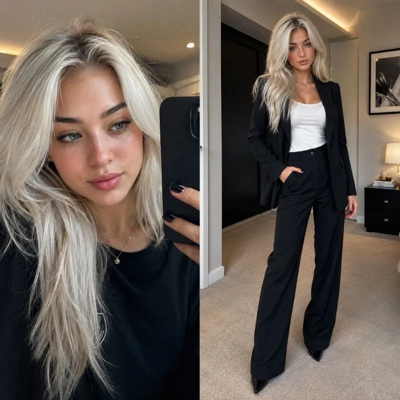 AI virtual try-on result showing a garment rendered on a TikTok shopper's own photo